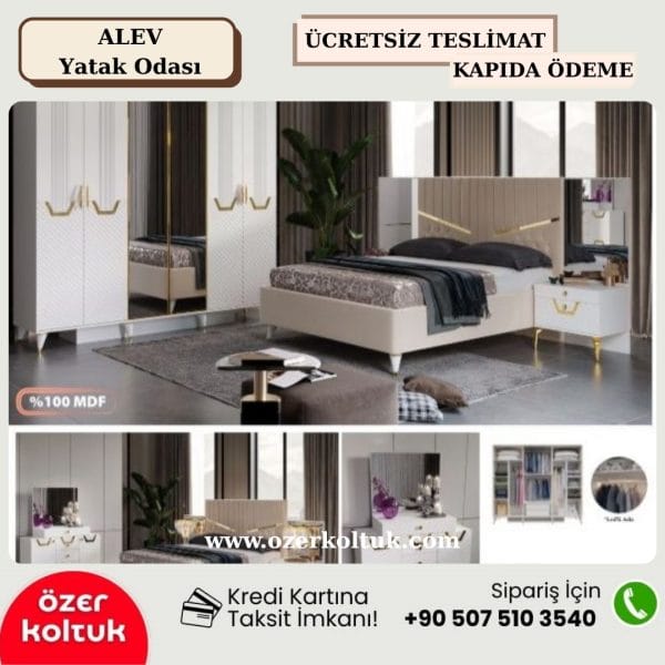 Alev Yatak Odası