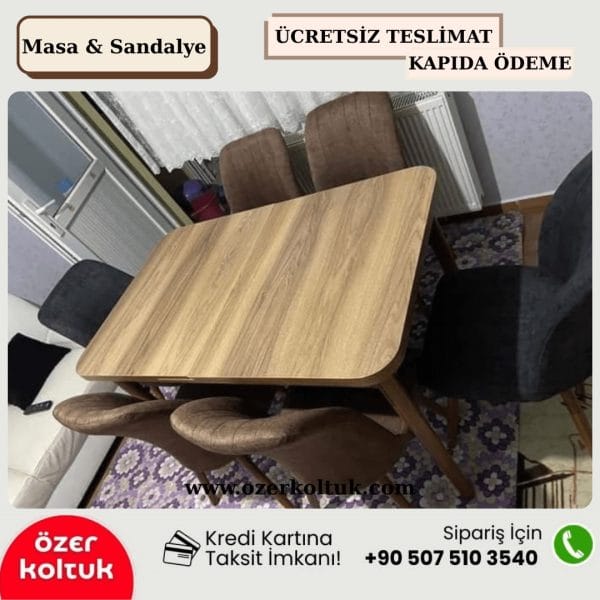 Masa Sandalye Takımı - 002