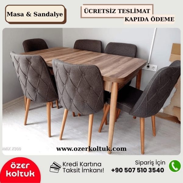 Masa Sandalye Takımı - 007